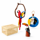 KIT BRASILIDADES + CESTA DE PALHA DE BRINDE